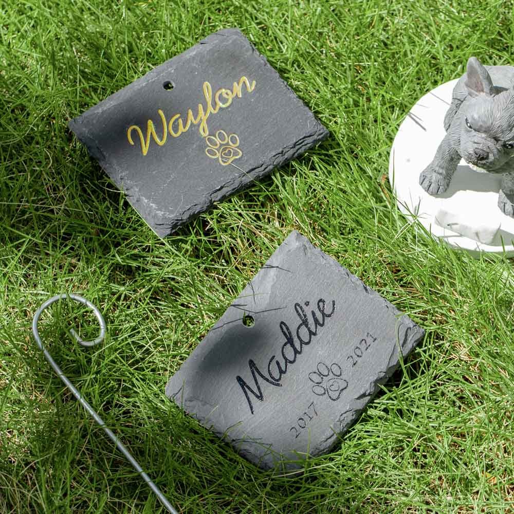 Personalized Pet Memorial Plaque with Hook